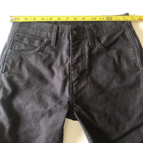 Levi's Jeans Mens 29x28 Workwear Fit Straight Leg Black Wash - Picture 4 of 16